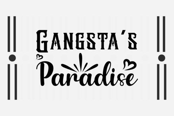Gangsta s Paradise SVG Graphics