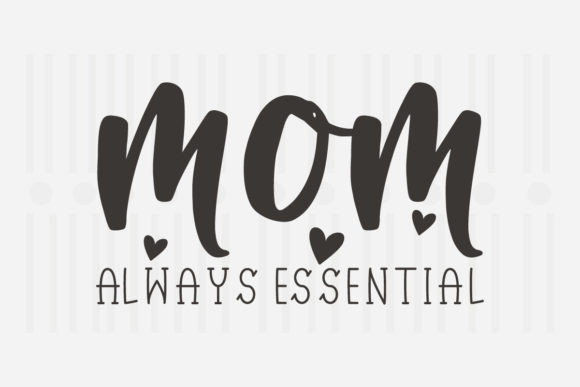 Mom Always Essential, Mother's Day SVG