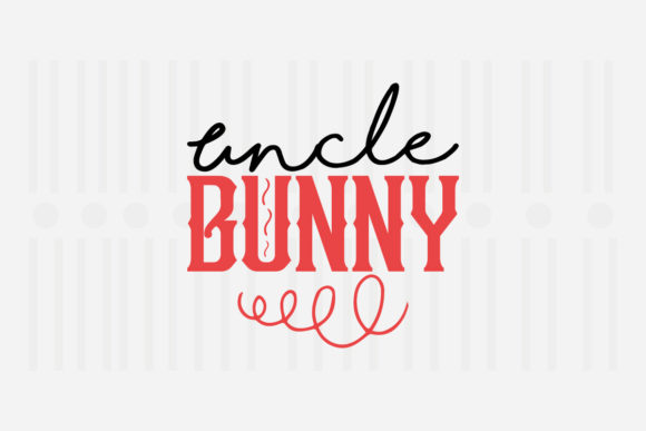 Uncle Bunny Easter SVG: Graphics for Crafts & Seasonal Branding